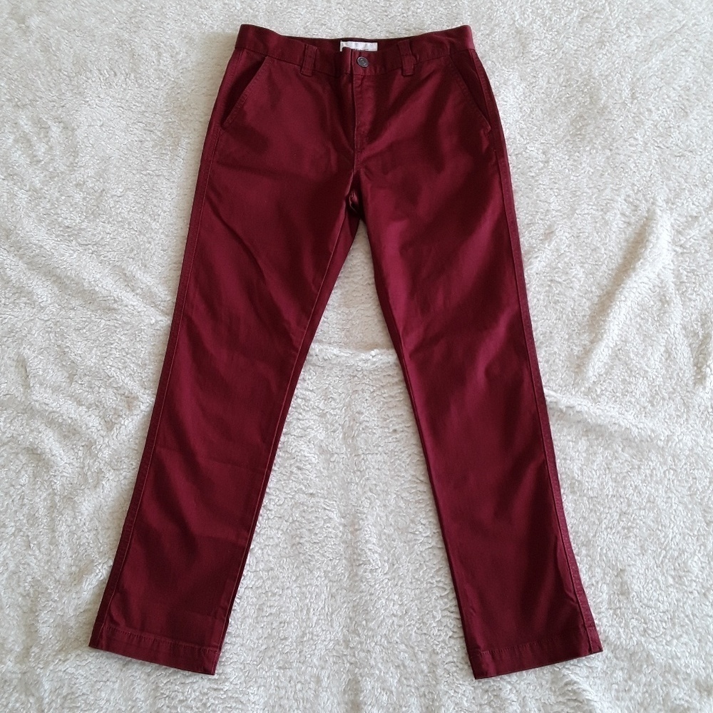 💜 Current / Elliot | The Confidant Deep red Pants